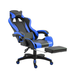 Chaise de bureau Gaming AZRACE simili-cuir avec repose-pieds inclinable 150°