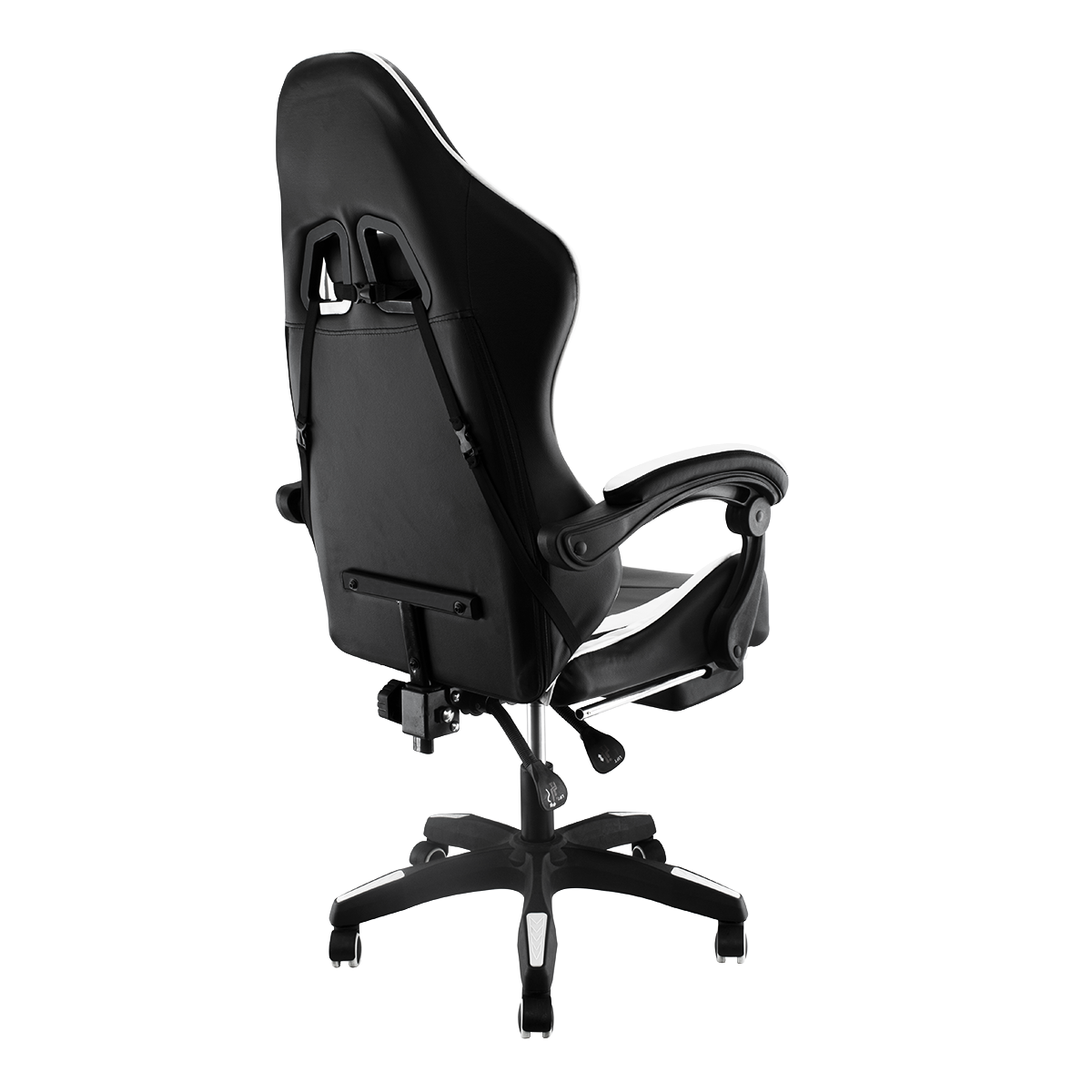 Chaise de bureau Gaming AZRACE simili-cuir avec repose-pieds inclinable 150°