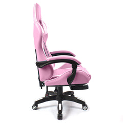 Chaise de bureau Gaming AZRACE simili-cuir avec repose-pieds inclinable 150°