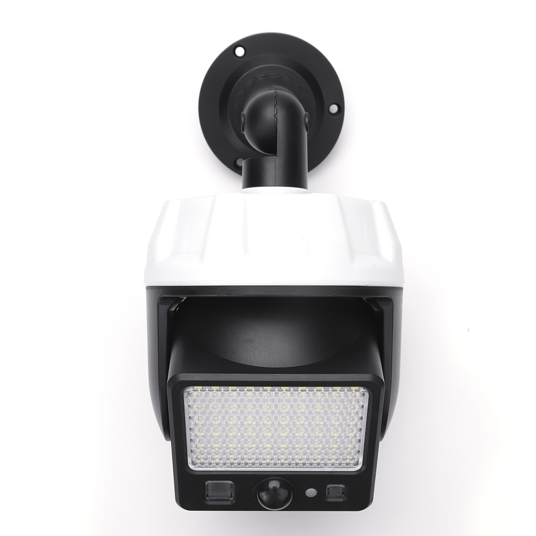 Lampe Solaire Rechargeable Panneau Solaire Détecteur de Mouvement Télécommande
