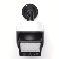 Lampe Solaire Rechargeable Panneau Solaire Détecteur de Mouvement Télécommande