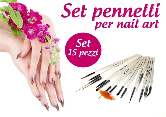 Set 15 pieces manucure - nail art - pour reconstrucion et décoration des ongles