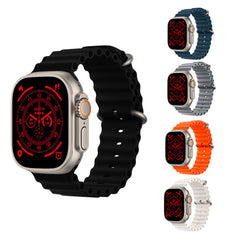 Smartwatch S9 Ultra 49mm Bracelet en Silicone Montre Numérique Podomètre