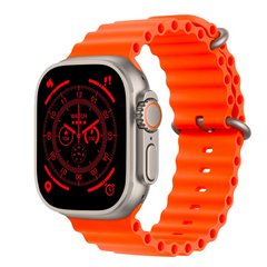 Smartwatch S9 Ultra 49mm Bracelet en Silicone Montre Numérique Podomètre