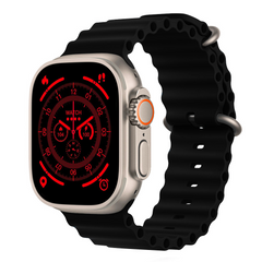 Smartwatch S9 Ultra 49mm Bracelet en Silicone Montre Numérique Podomètre