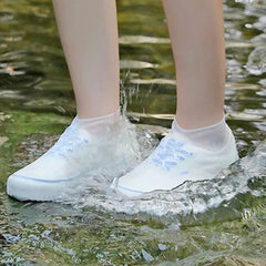 Couvre-chaussures Silicone Imperméable et Antidérapant Réutilisables et Lavables