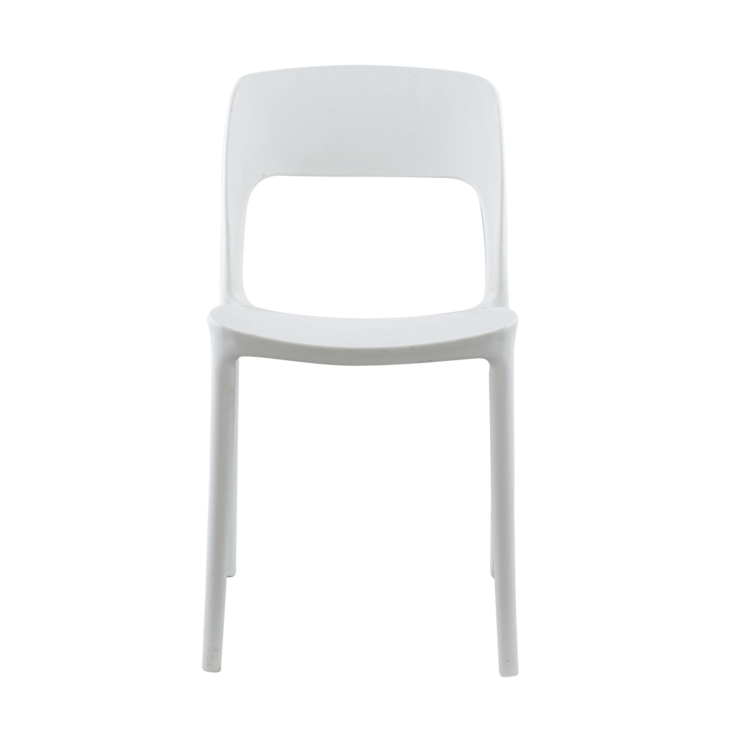 Lot 2 chaises STYLE polypropylène design moderne empilables Home Bar Restaurant