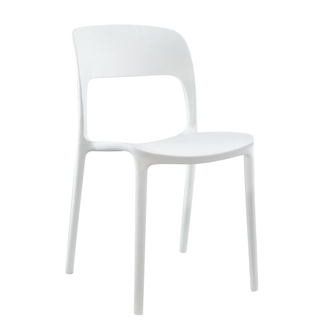 Lot 2 chaises STYLE polypropylène design moderne empilables Home Bar Restaurant