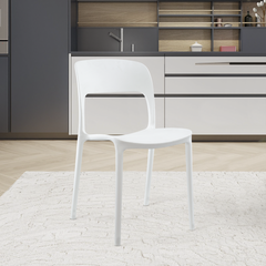 Pack 4 chaises STYLE polypropylène Design moderne empilables Home Bar Restaurant