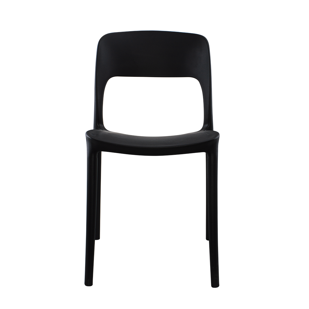 Pack 4 chaises STYLE polypropylène Design moderne empilables Home Bar Restaurant
