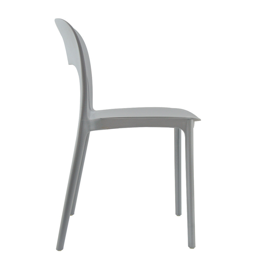 Pack 4 chaises STYLE polypropylène Design moderne empilables Home Bar Restaurant