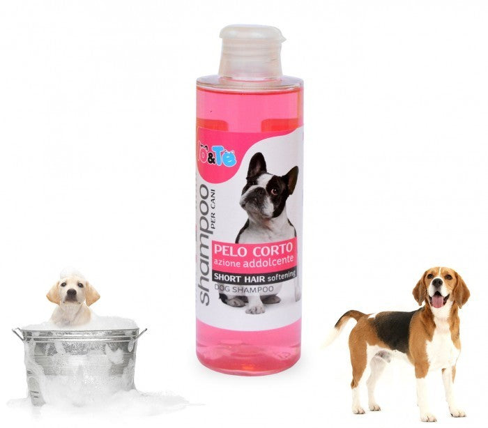  Shampooing adoucissant à l'huile d'argan  pour chiens à poils courts  200 ml 