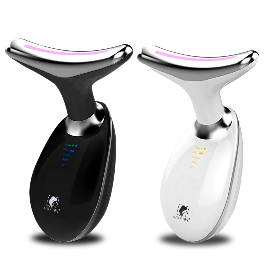Masseur de Beauté Rechargeable pour Massage Anti-Âge du Cou et du Visage