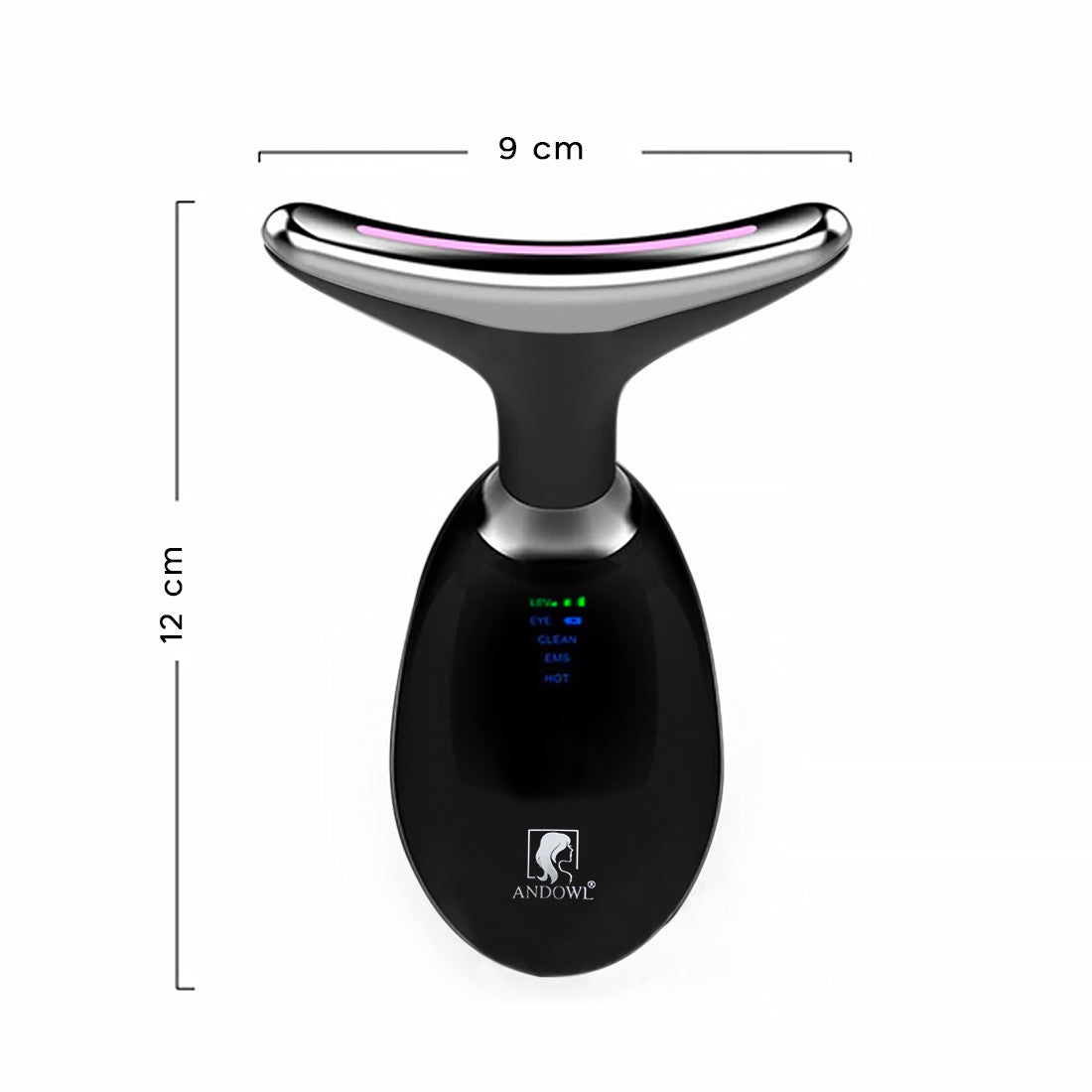 Masseur de Beauté Rechargeable pour Massage Anti-Âge du Cou et du Visage