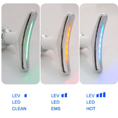 Masseur de Beauté Rechargeable pour Massage Anti-Âge du Cou et du Visage