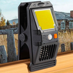 Lampe LED solaire capteur répulsif d'insectes clip lumière d'urgence polyvalent