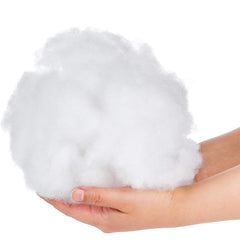 Ouate siliconée 500 grammes polyester pour le rembourrage peluches et coussins