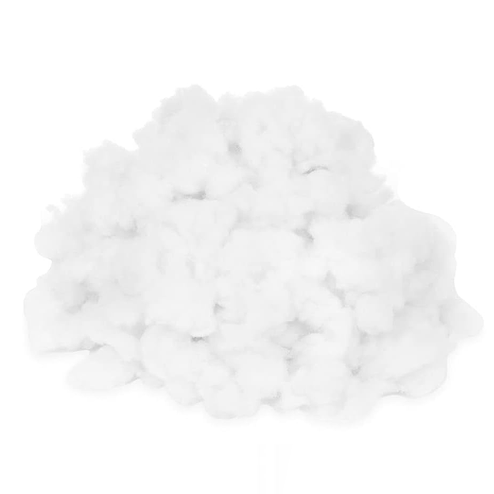 Ouate siliconé  5 kg polyester idéal pour le rembourrage peluches et coussins.