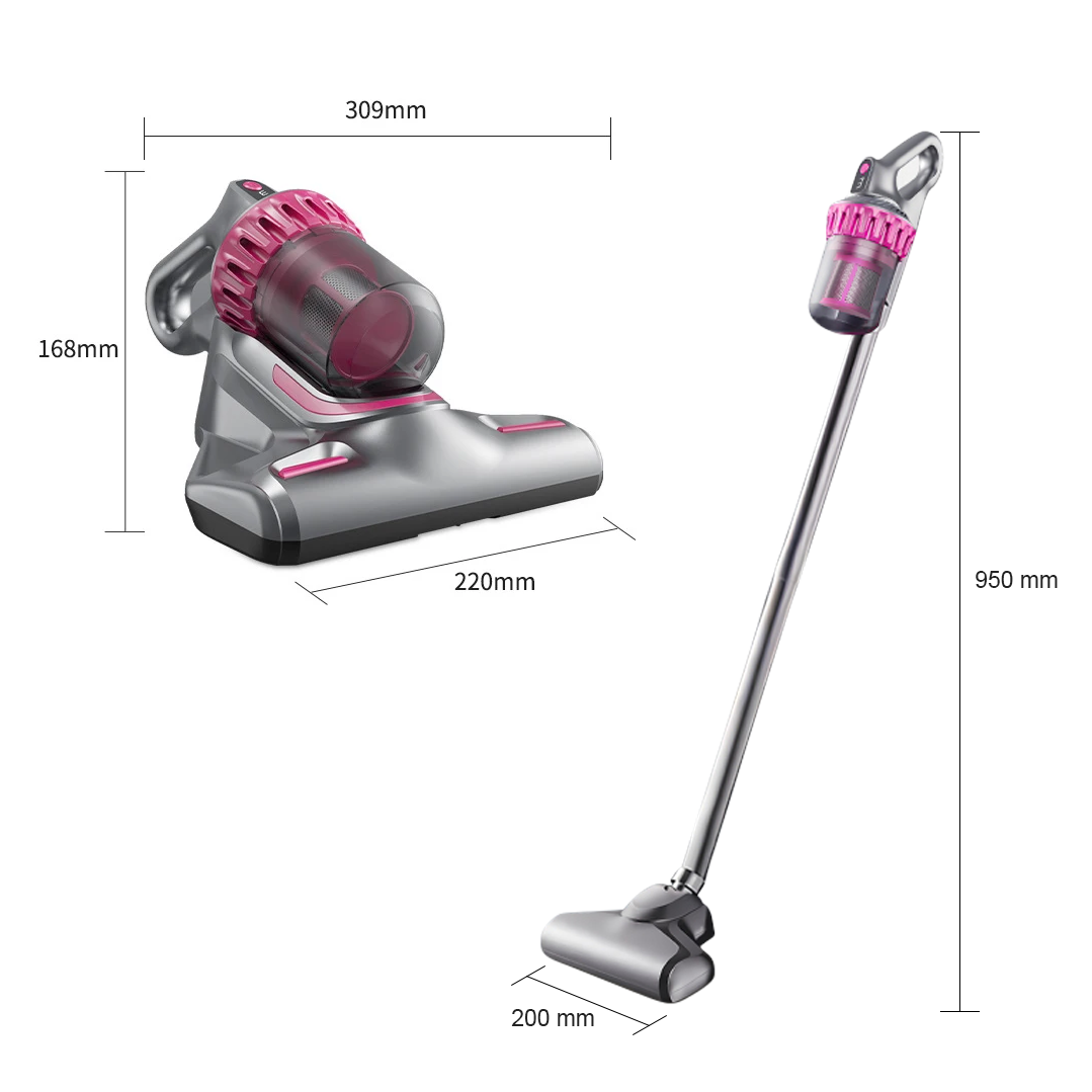 Aspirateur sans fil 4 en 1 avec écran LCD et filtre HEPA de 100 W