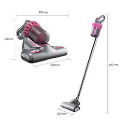 Aspirateur sans fil 4 en 1 avec écran LCD et filtre HEPA de 100 W