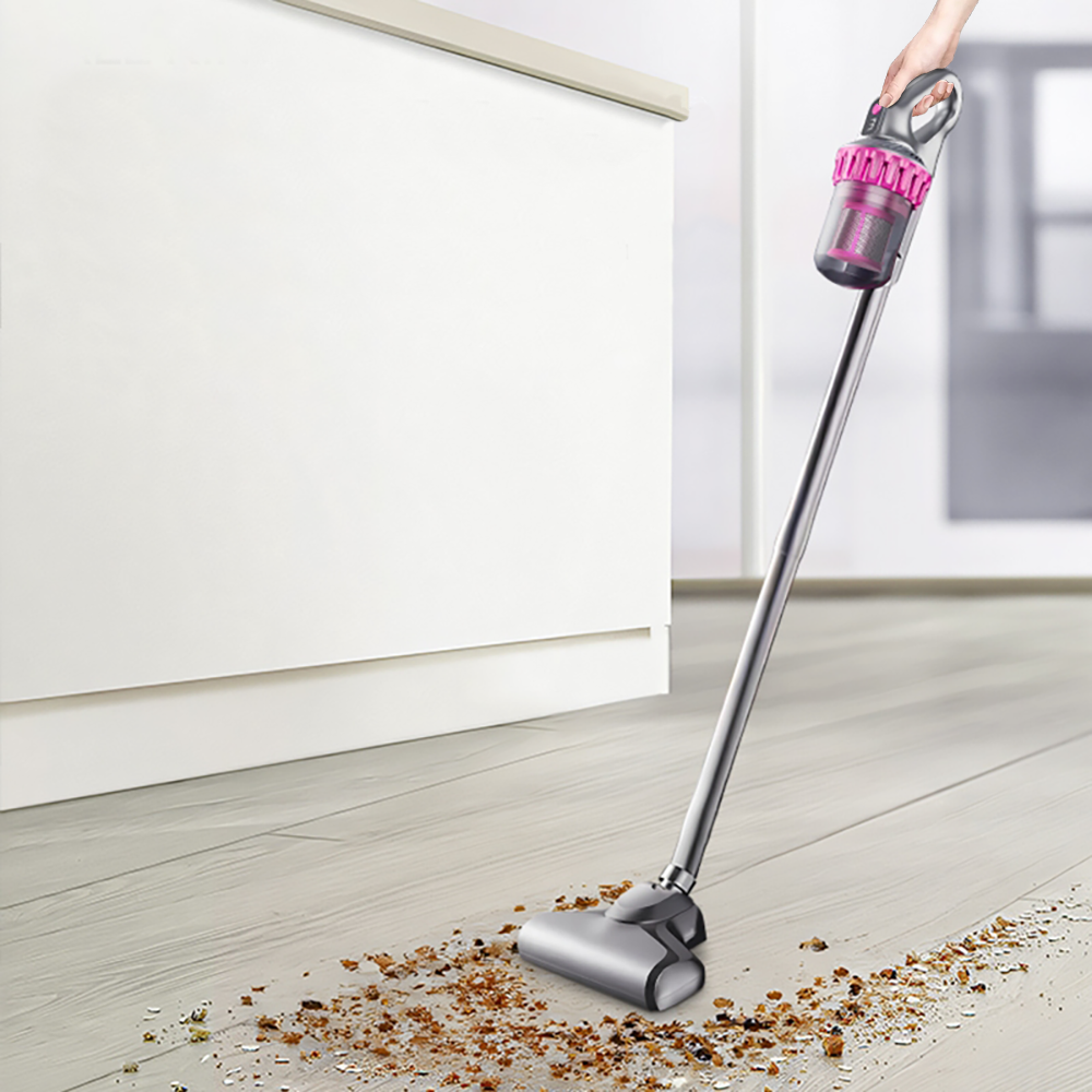 Aspirateur sans fil 4 en 1 avec écran LCD et filtre HEPA de 100 W