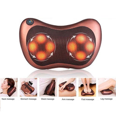 Oreiller massage électrique cou dos jambes les bras et les douleurs cervicales