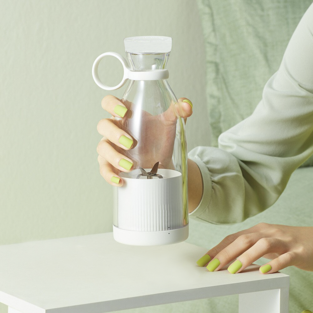 Mini bouteille de smoothie rechargeable portable pour mélangeur de jus portable