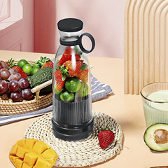 Mini bouteille de smoothie rechargeable portable pour mélangeur de jus portable