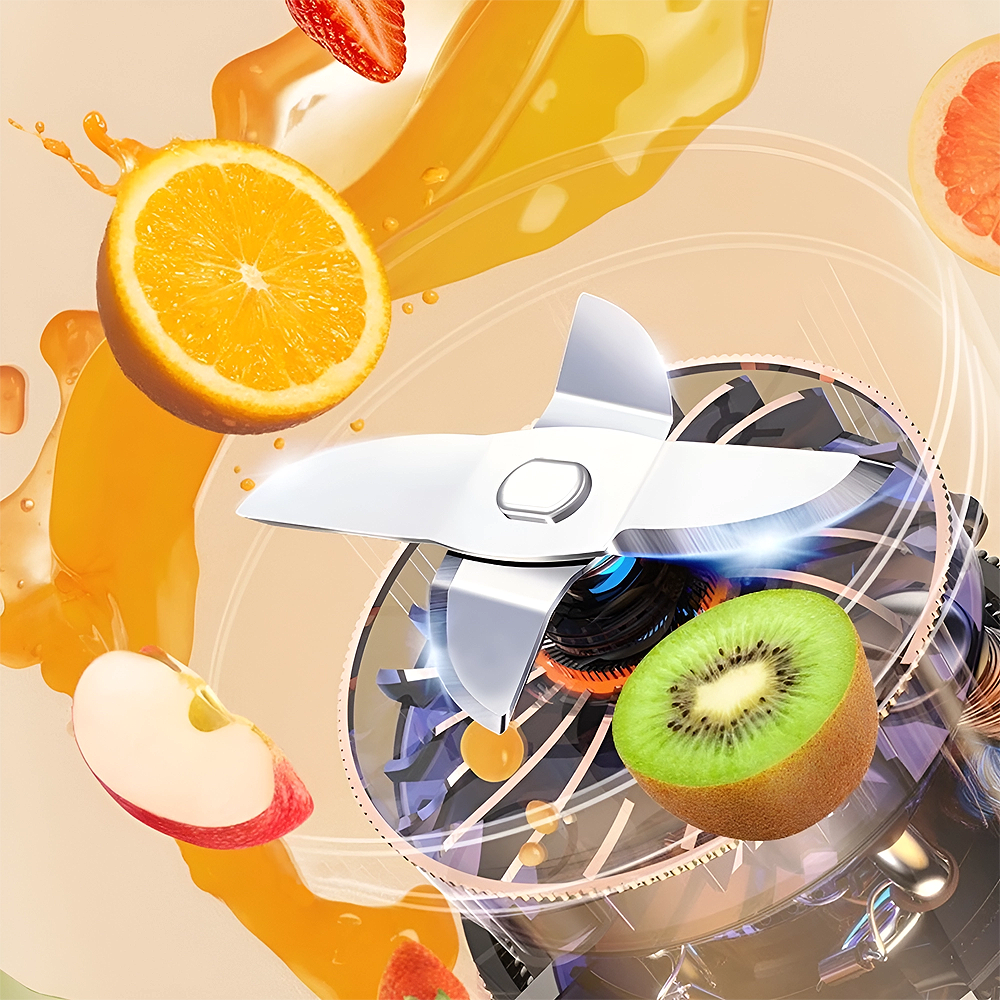 Mini bouteille de smoothie rechargeable portable pour mélangeur de jus portable