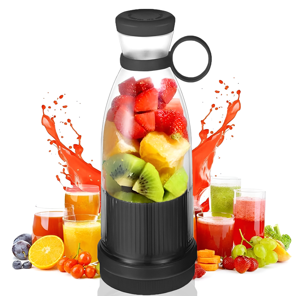 Mini bouteille de smoothie rechargeable portable pour mélangeur de jus portable