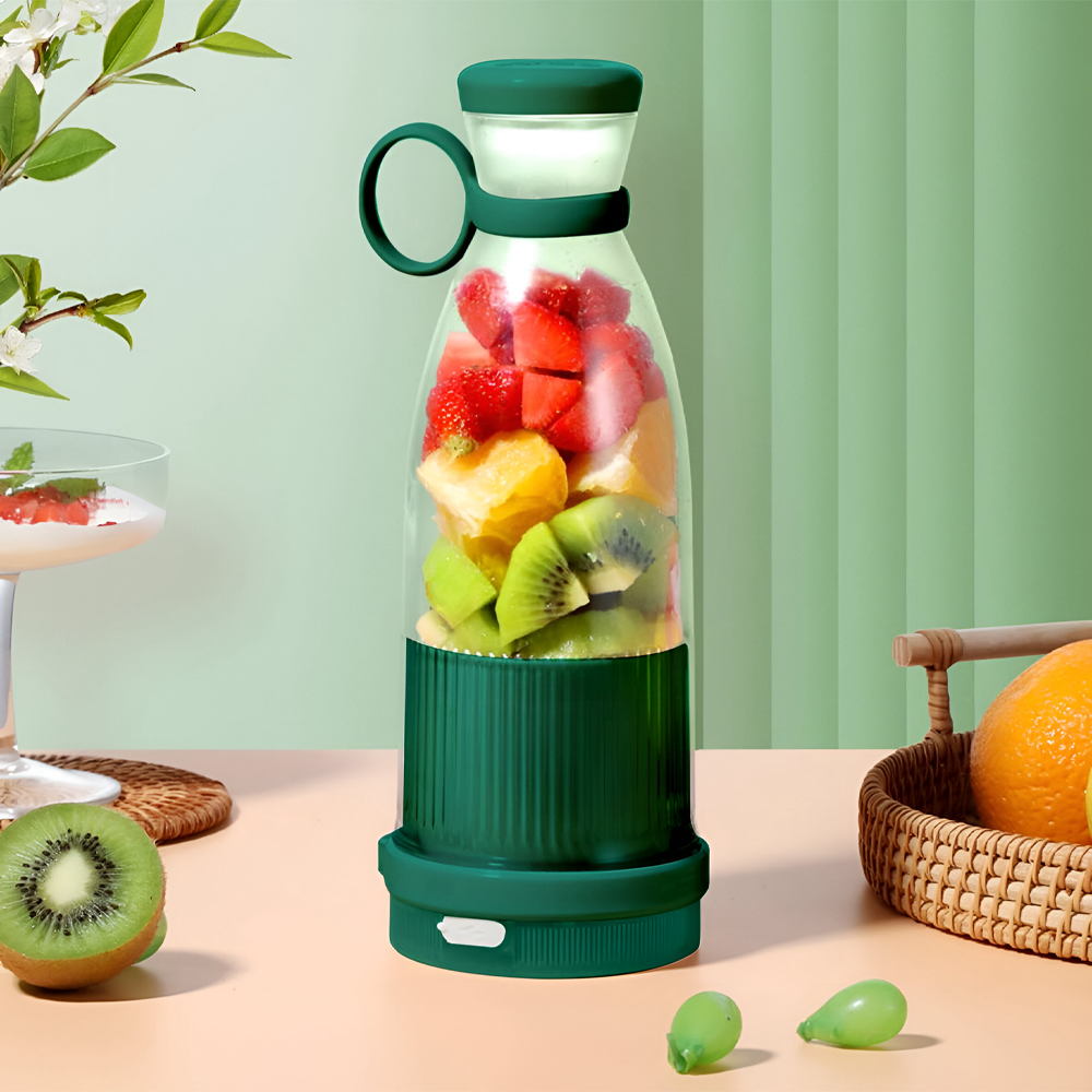 Mini bouteille de smoothie rechargeable portable pour mélangeur de jus portable