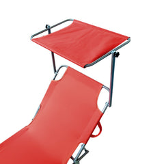 2309P Transat pliant avec dossier réglable et parasol