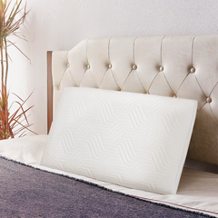 Oreiller en Memory Foam Cervical Fresco Respiro avec Essence d'Aloe Vera