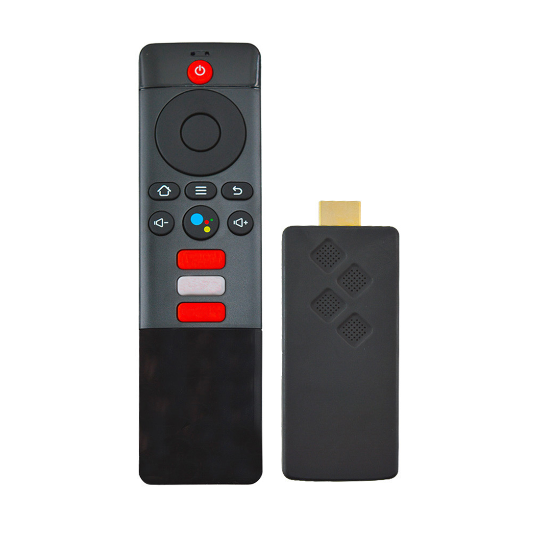 TV Box Stick Streaming 8K HD ANDROID Connexion Wi-Fi avec télécommande vocale
