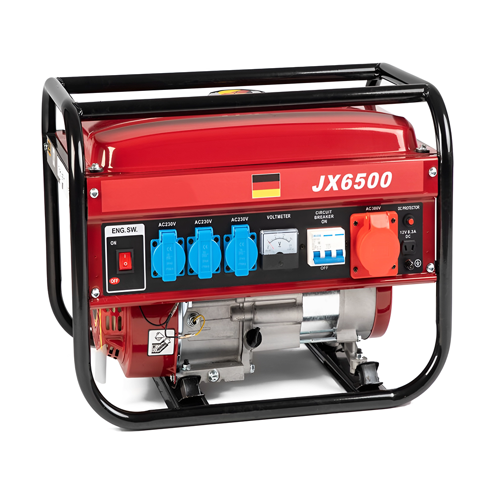 Générateur Courant Moteur Essence 4 Temps Groupe Électrogène 5,5CV 196cc 2000W