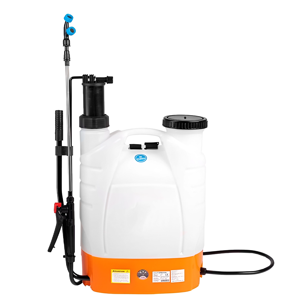 Pulvérisateur dorsal 2 en 1, 16 litres, Batterie rechargeable de 12V