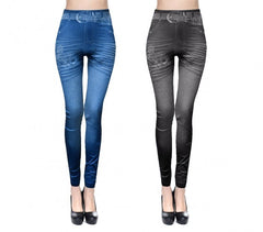 J0175 - Jeggins détail NOTE DE MUSIQUE - divers coloris -mode feminine