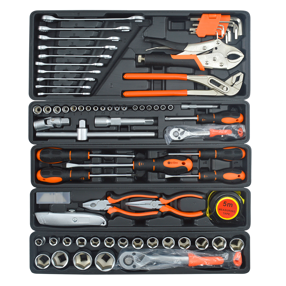 Boîte à outils Malette Portable Boîte à outils 85 Outils de Quincaillerie