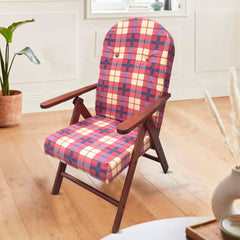 AMALFI Fauteuil en Bois MASLEGNO Fauteuil inclinable Coussin Rembourré 108x65x60