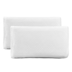 2 pièces Oreiller Cervical mémoire de forme 11cm haleine fraîche aloe Vera
