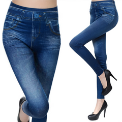 Ensemble de 3 Leggings Femme Effet Jeans GIADA