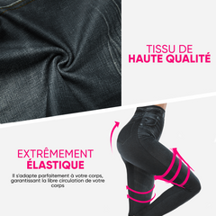 Ensemble de 3 Leggings Femme Effet Jeans GIADA