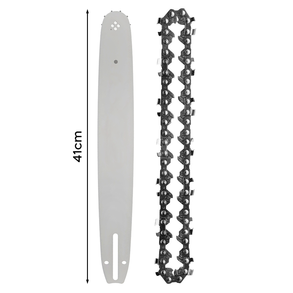 Kit chaîne barre 14 pouces rechange pour tronçonneuse à batterie 350mm sans fil