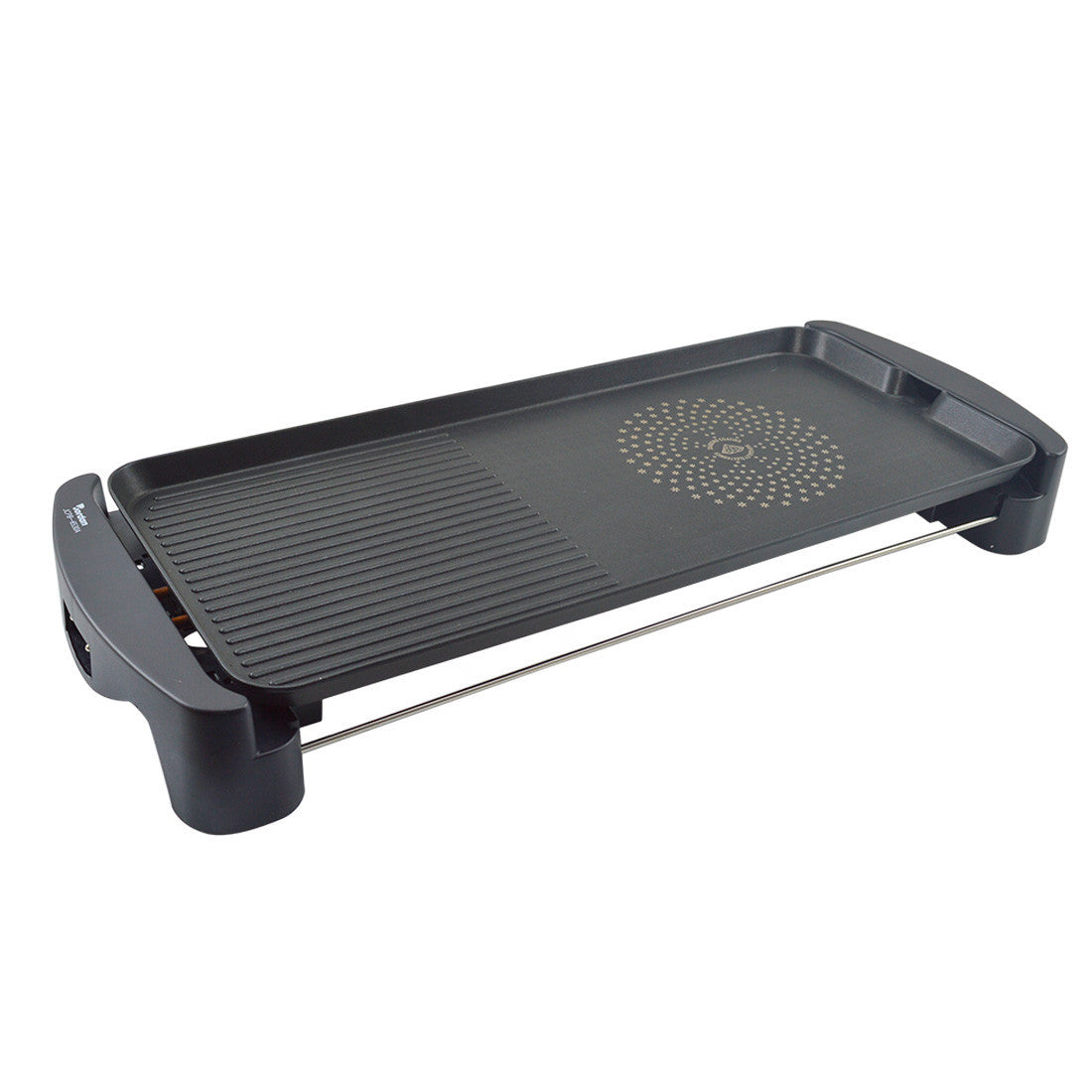 Plaque Électrique en Aluminium Antiadhésive Grill 2200W Extra Large 65.5x29cm