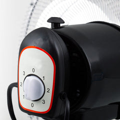 Ventilateur 3 en 1 sur Pied Table et Mural 50W avec 5 Pales en Métal Oscillantes