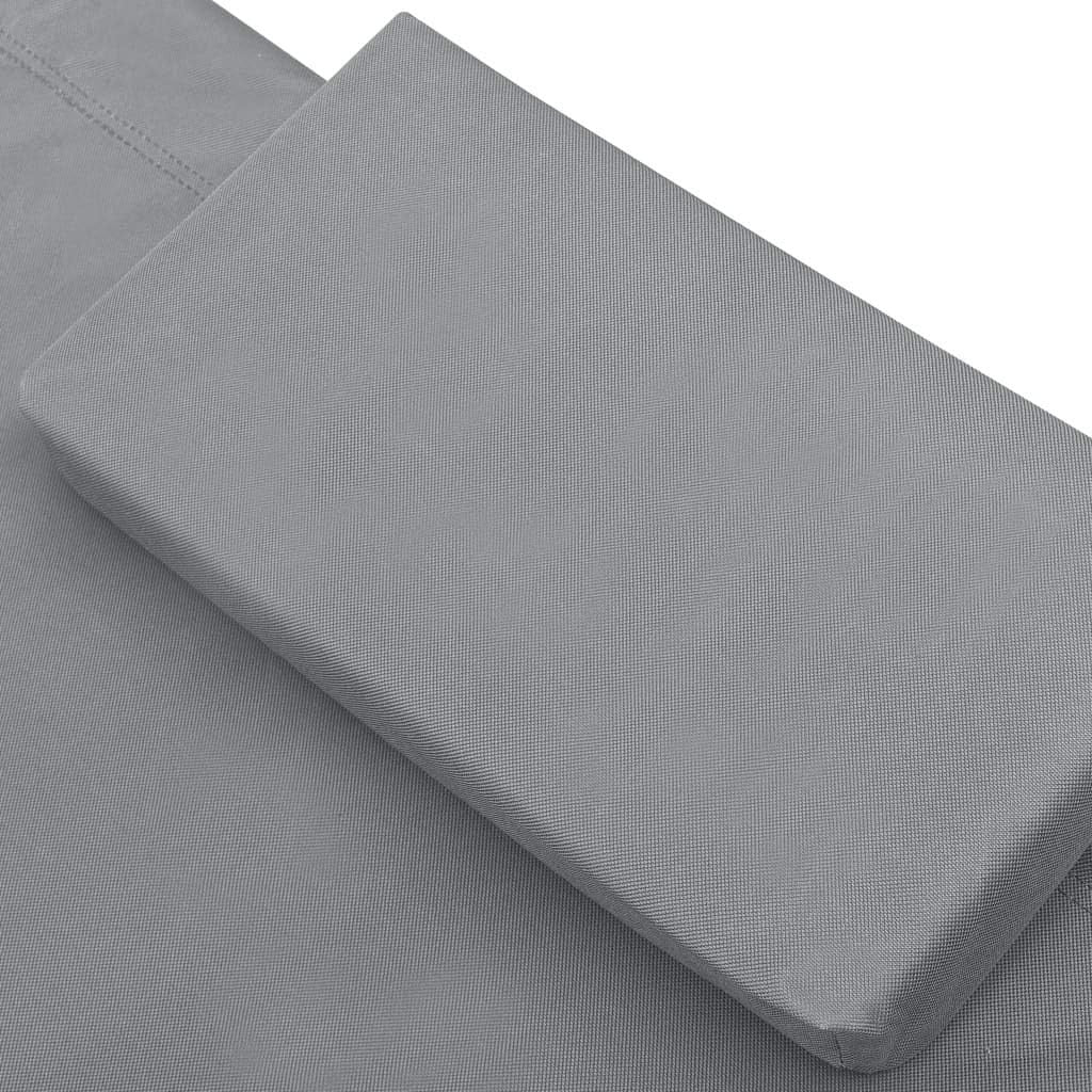 Transat Double Extérieur PARADISE avec Pare-Soleil et Coussins 155x173x200