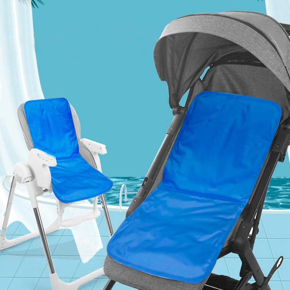 Tapis Rafraîchissant Enfants 65x50cm Berceau Poussette avec Gel Rafraîchissant
