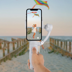 Stabilisateur de Smartphone à 3 Axes avec Trépied Pliable pour Photos et Vidéos