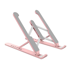 Support d'ordinateur portable pliable antidérapant inclinable à 6 niveaux