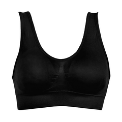 Pack 3 Brassières De Sport Sans Armatures Épaules Larges Respirant Élastique